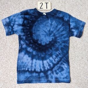 New Tiedye Unisex Toddler Short Sleeve Shirt